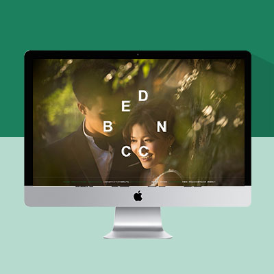 婚紗攝影網(wǎng)站模板